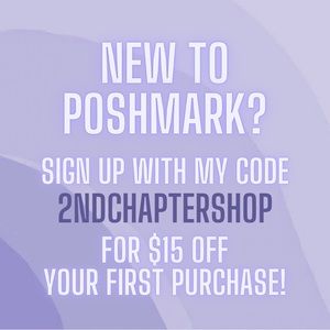 NEW TO POSHMARK? 💜